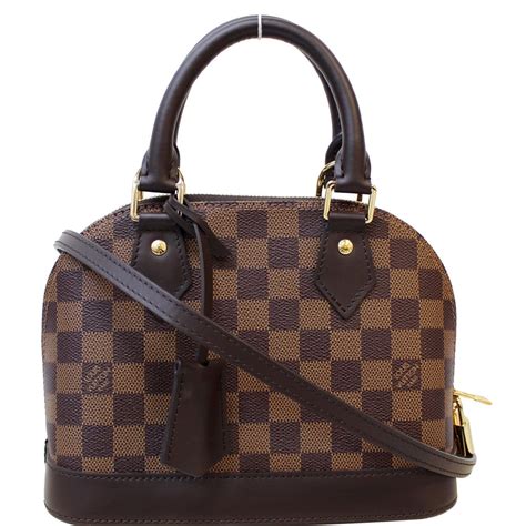 louis vuitton alma bb brown|louis vuitton black alma bag.